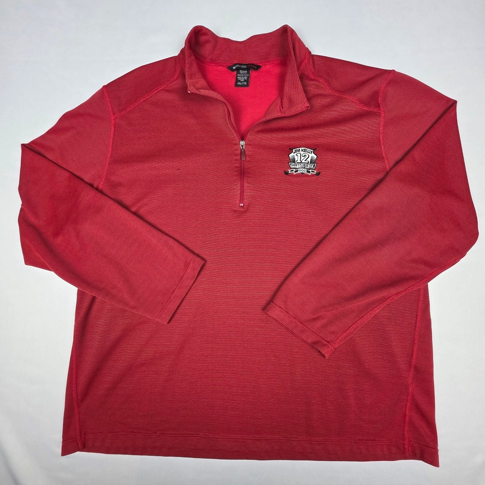 North End Sport Jim Kelly Celebrity Classic 2009 Pullover Mens XXL Red Golf